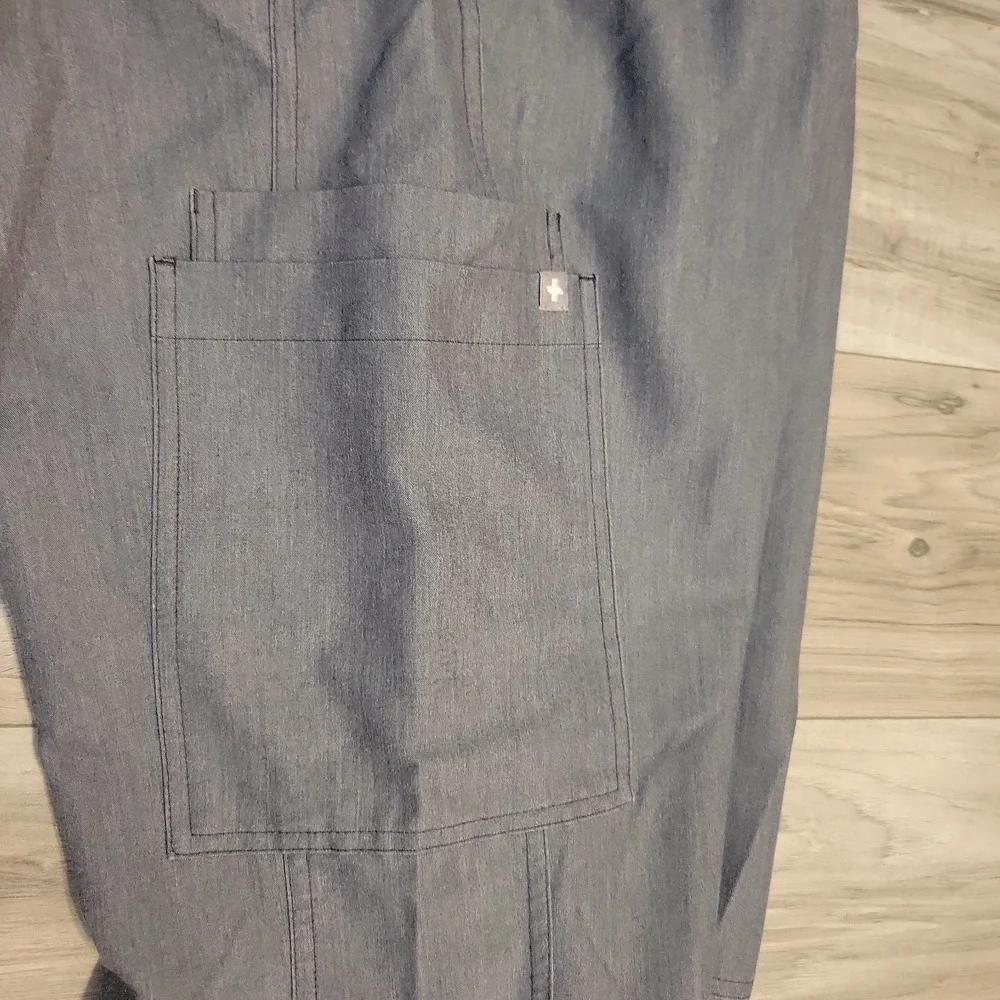 FIGS Kade Cargo Scrub Pants Gray Size XL-T